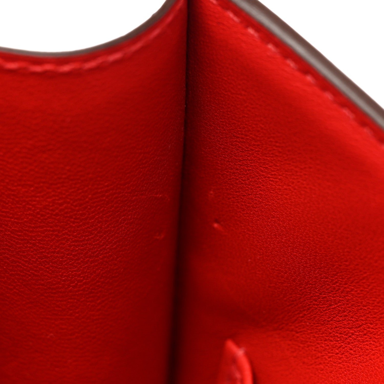 Hermes Epsom Enamel Constance 24 Rouge De Coeur Rubis 16 of 18