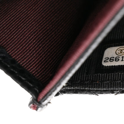 Chanel Caviar Quilted Flap Card Holder Black 8 of 14