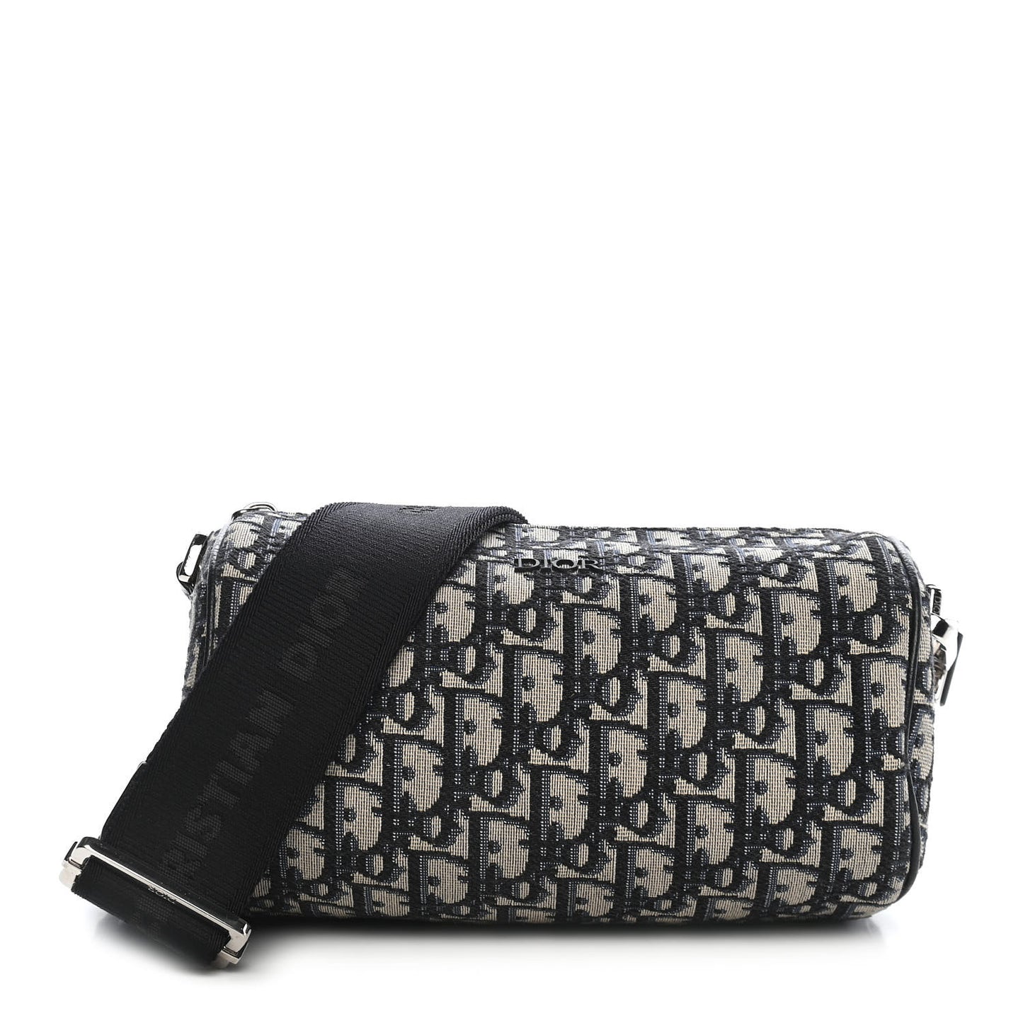 Oblique Roller Messenger Bag Blue
