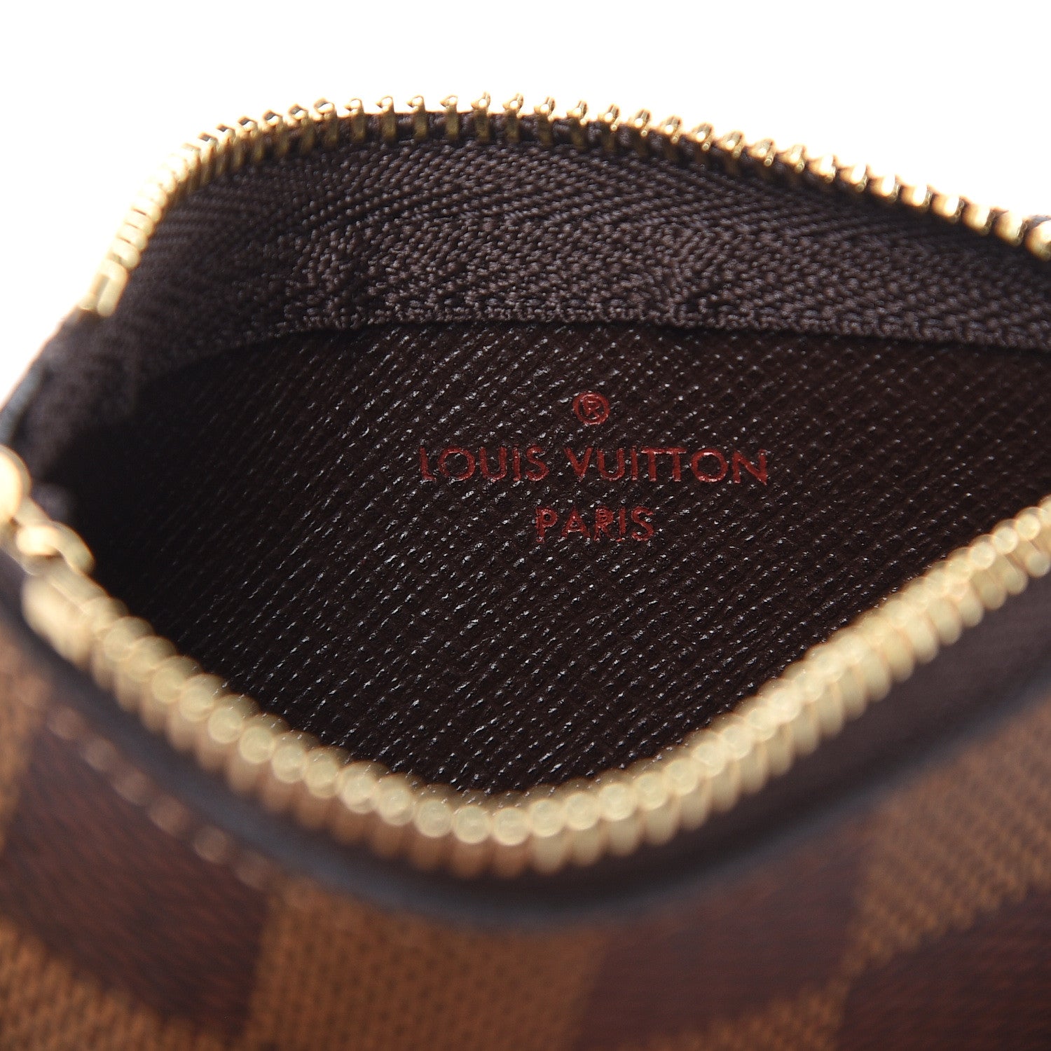 Louis Vuitton Damier Ebene Key Pouch 6 of 7