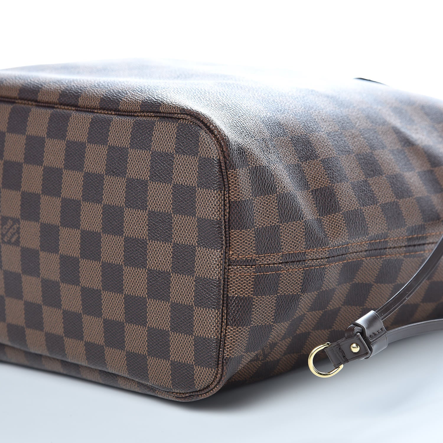 Louis Vuitton Damier Ebene Neo Neverfull MM Rose Ballerine 11 of 11