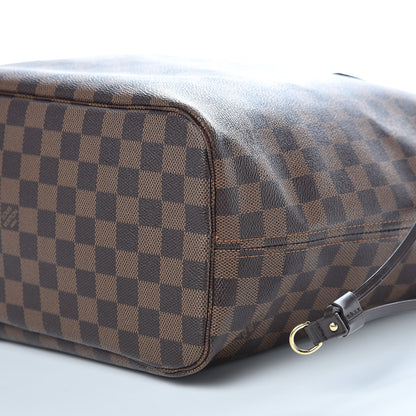 Louis Vuitton Damier Ebene Neo Neverfull MM Rose Ballerine 11 of 11