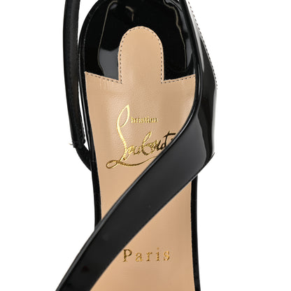 Christian Louboutin Patent Brandina 85 Pumps 38 Black 6 of 9