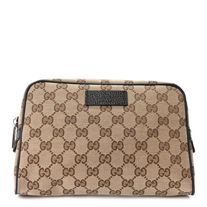 Gucci Monogram Belt Bag Dark Brown 1 of 10