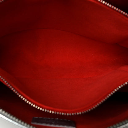 Louis Vuitton Metallic Lambskin Embossed Monogram Coussin PM Silver 6 of 11