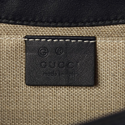 Gucci Soft Microguccissima Medium Emily Chain Shoulder Bag Blue 6 of 9