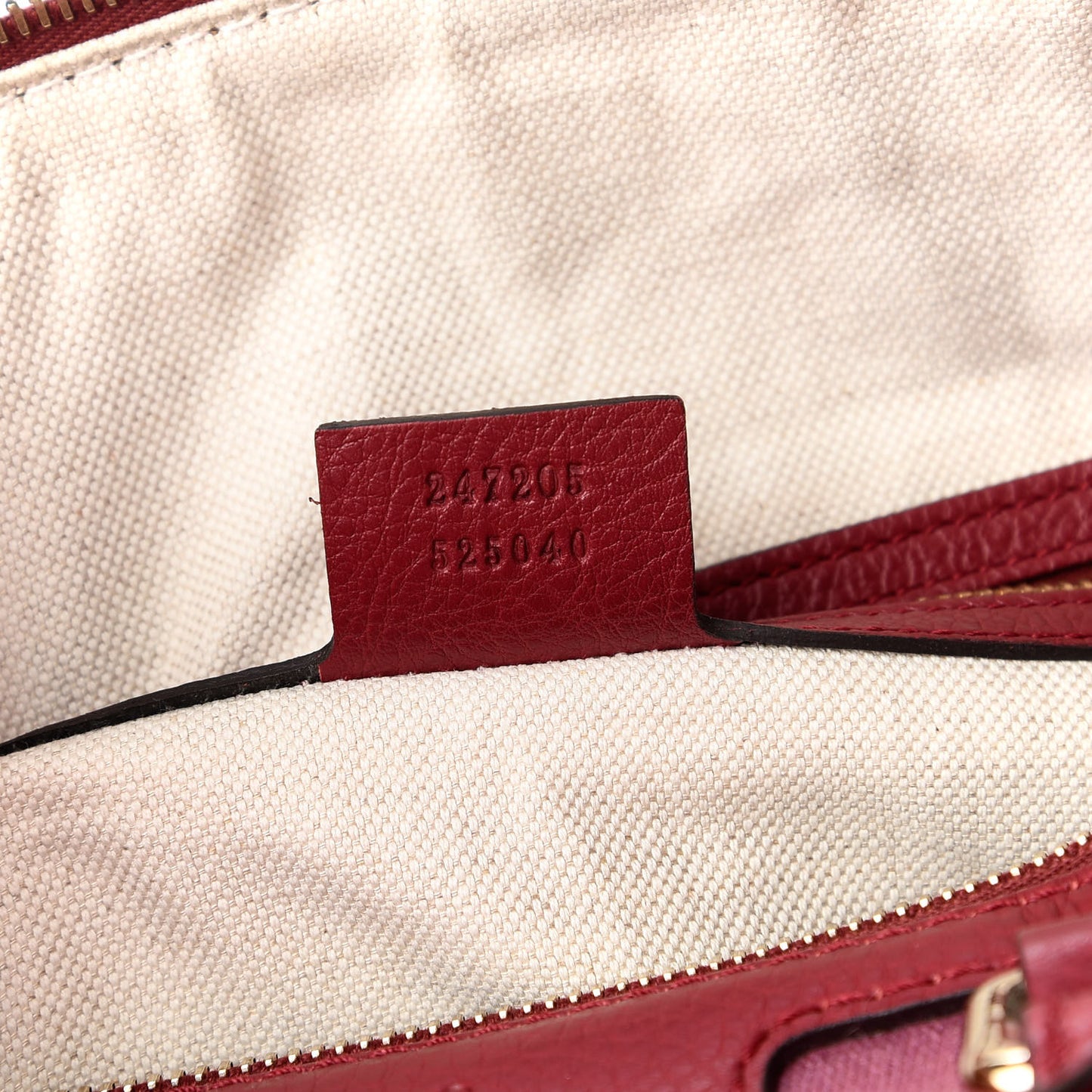 Monogram Vintage Web Medium Boston Red