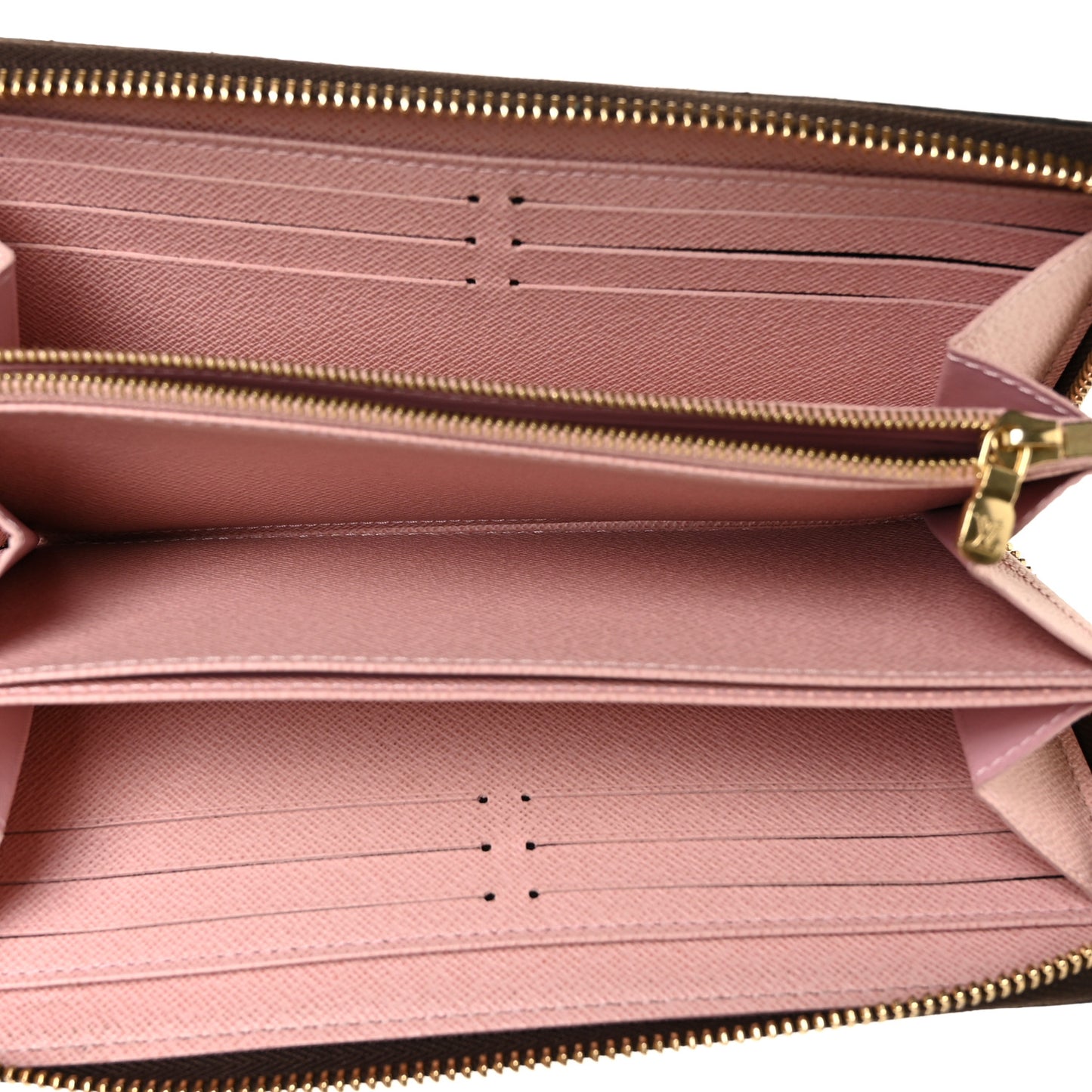 Monogram Zippy Wallet Rose Ballerine