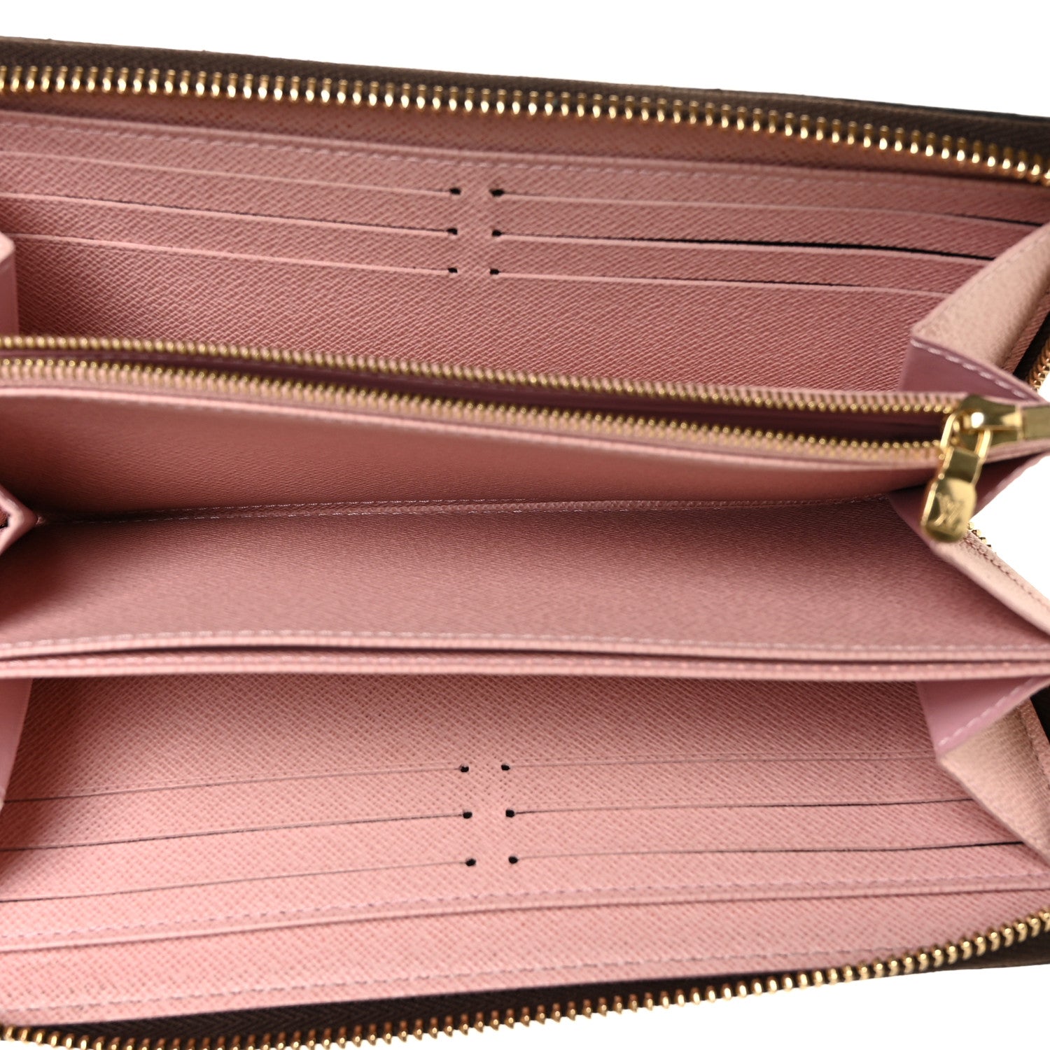 Louis Vuitton Monogram Zippy Wallet Rose Ballerine 5 of 9