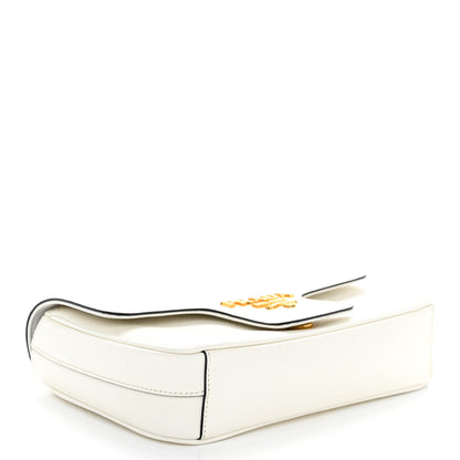 Prada Saffiano Flap Shoulder Bag White 4 of 12