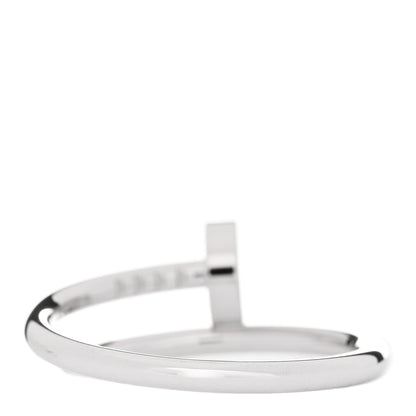 Cartier 18K White Gold Small Juste Un Clou Ring 50 5.25 3 of 5