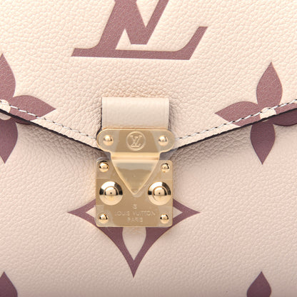 Louis Vuitton Empreinte Monogram Giant Pochette Metis Creme Bois De Rose 9 of 10