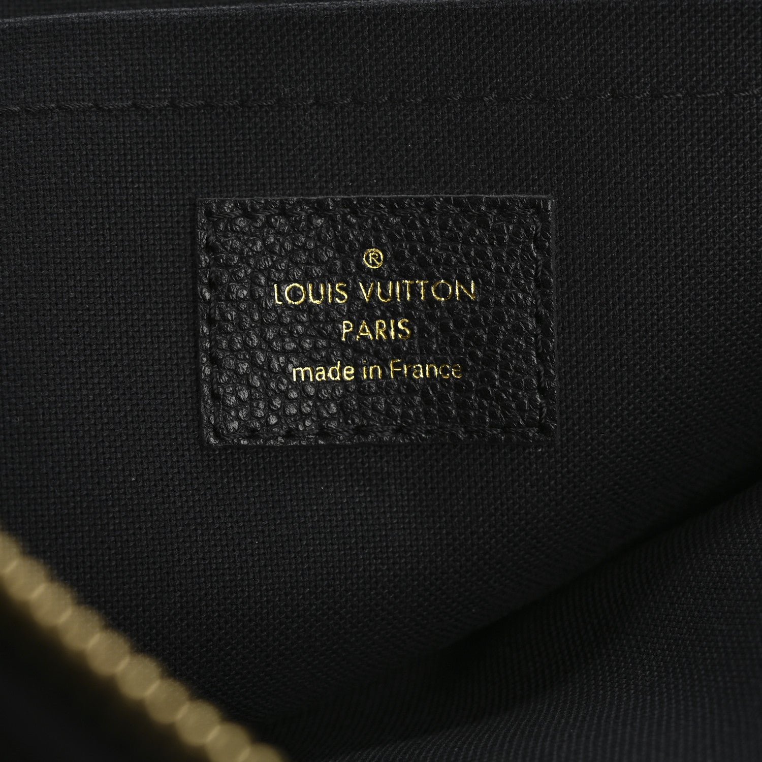 Louis Vuitton Empreinte Monogram Giant Daily Pouch Black Beige 6 of 10