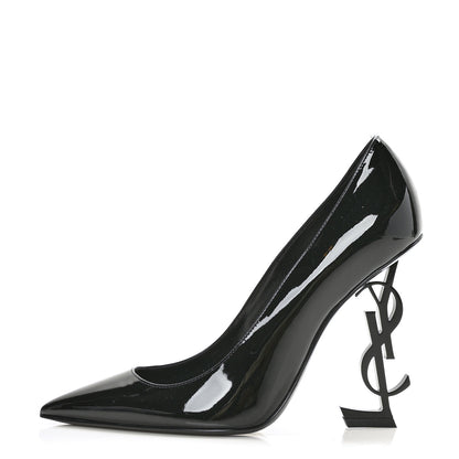 Saint Laurent Patent Opyum 110 Pumps 37.5 Black 1 of 7