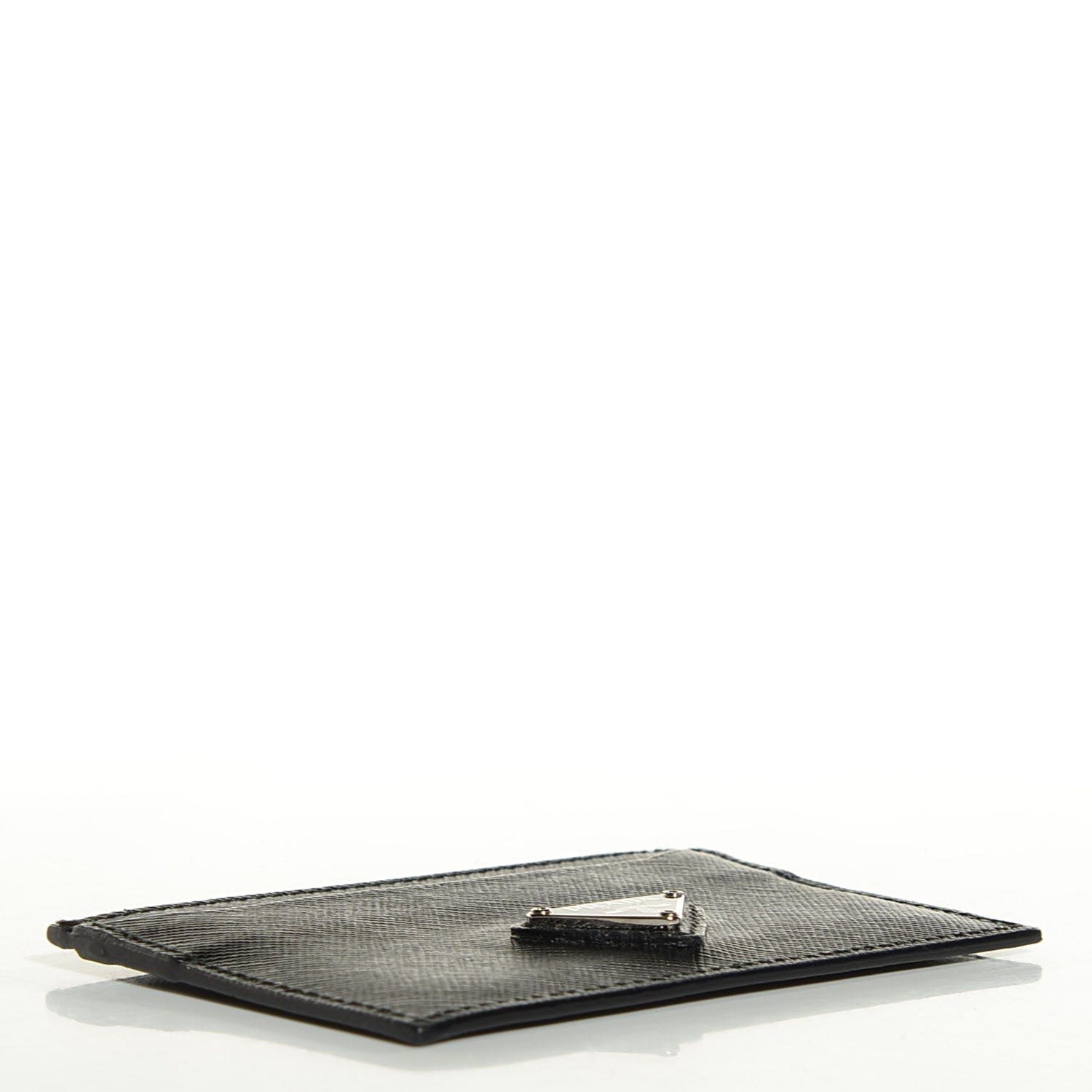 Prada Saffiano Card Case Nero Black 3 of 6