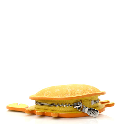 Louis Vuitton Monogram Crab Bag Charm Yellow 4 of 7