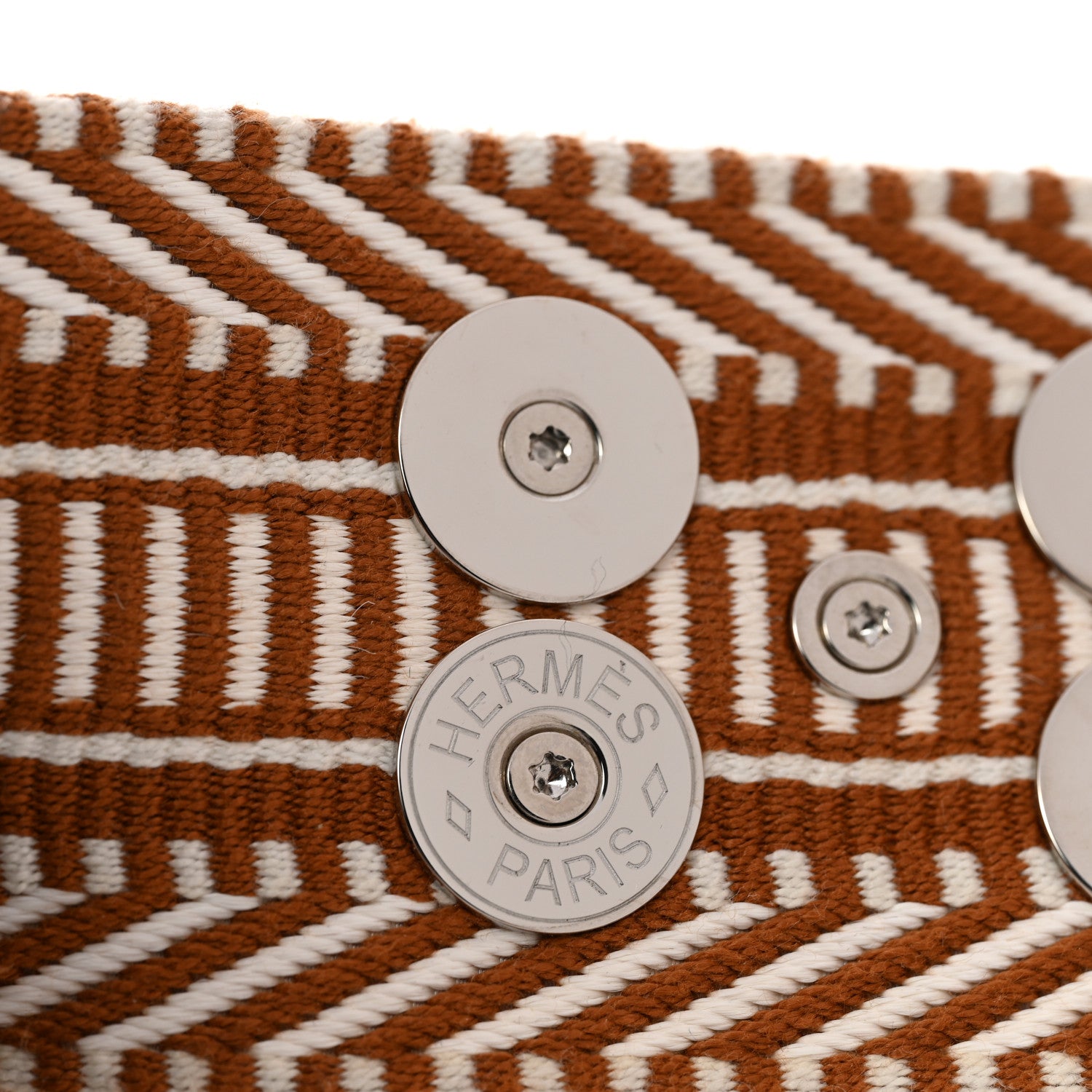 Hermes Toile Sombrero CDC Bracelet T2 Ecru Gold 4 of 10