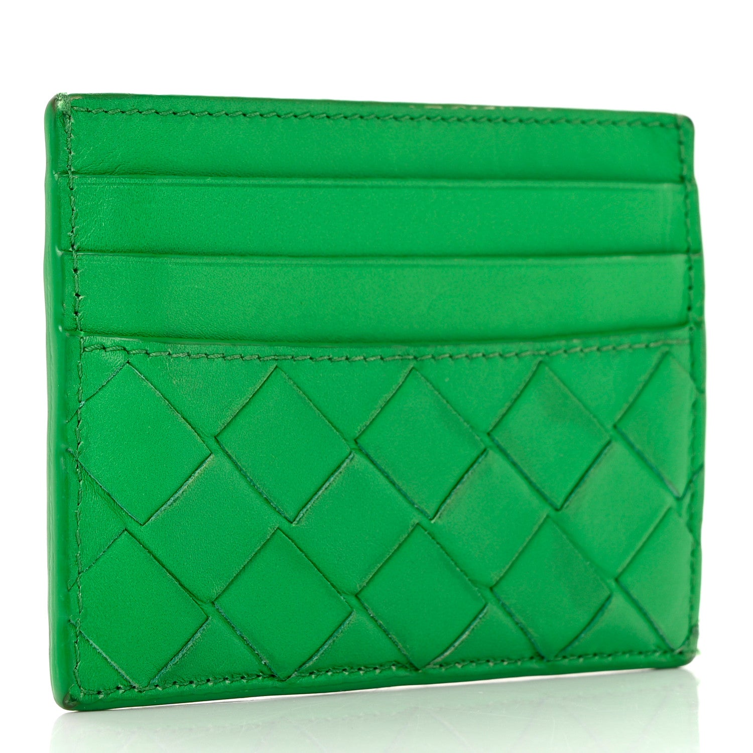 Bottega Veneta Nappa Intrecciato Card Holder Parakeet 3 of 10