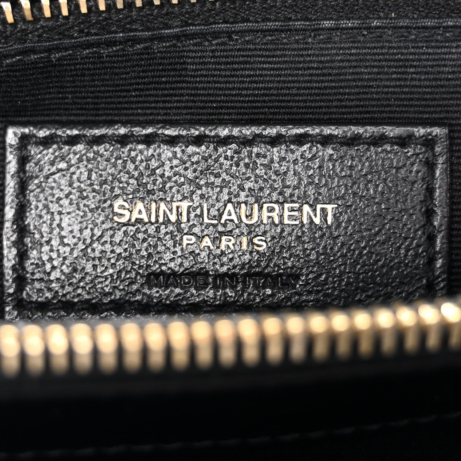 Saint Laurent Calfskin Y Quilted Monogram Large Loulou Chain Satchel Black 6 of 14