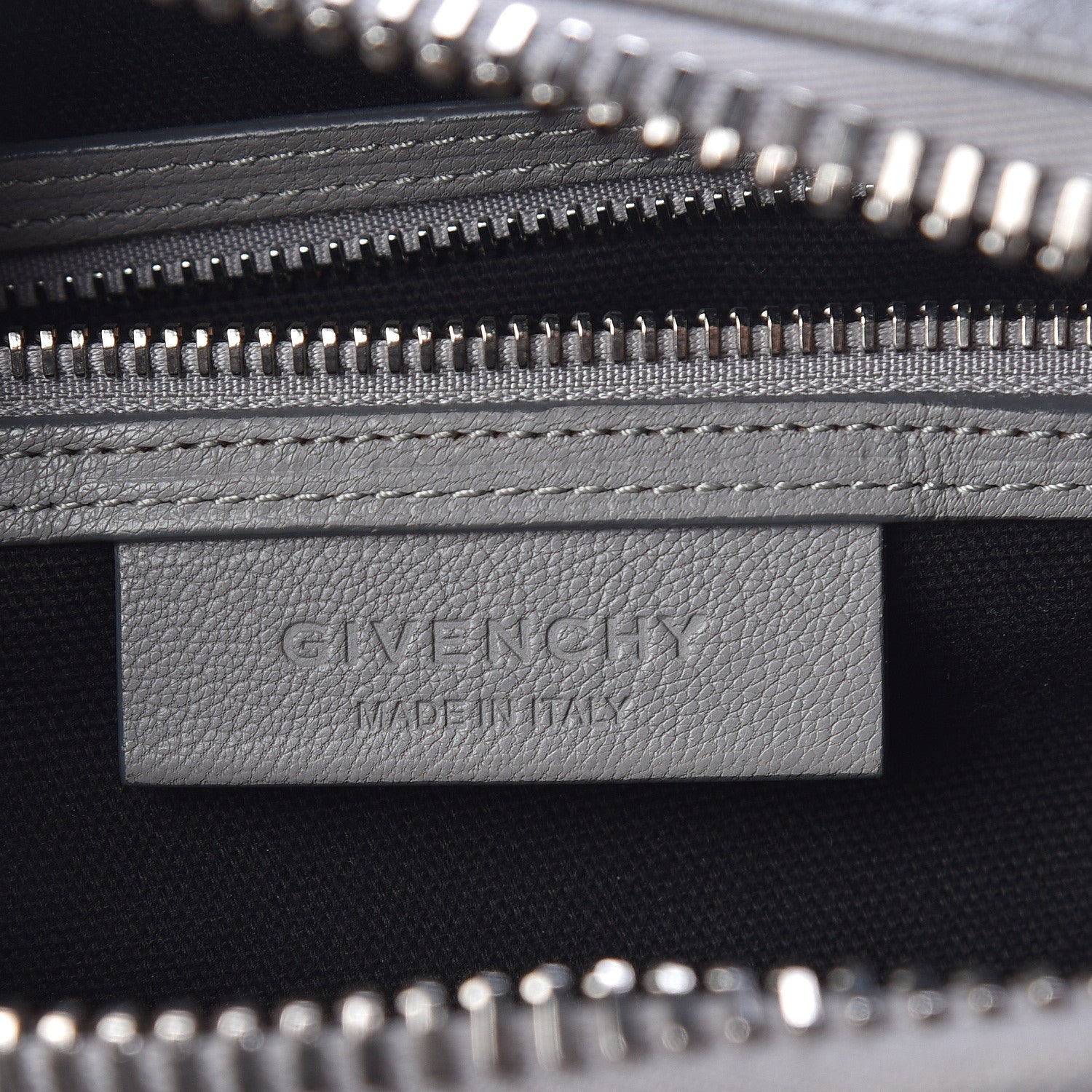 Givenchy Sugar Goatskin Mini Antigona Pearl Grey 6 of 16