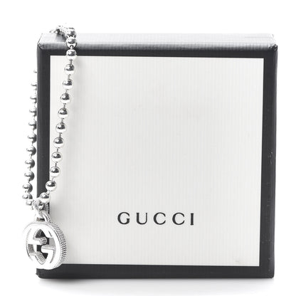 Gucci Sterling Silver Interlocking GG Charm Bracelet 7 of 7