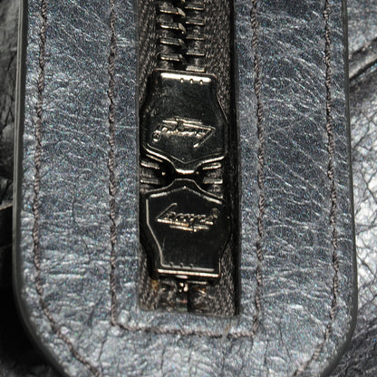 Balenciaga Agneau Velo Argent Fonce 12 of 13