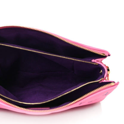 Louis Vuitton Lambskin Embossed Monogram Vuittamins Coussin PM Rose Violet 5 of 12