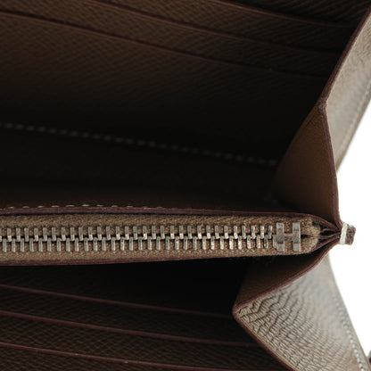 Hermes Epsom Kelly Longue Wallet Etoupe 8 of 9