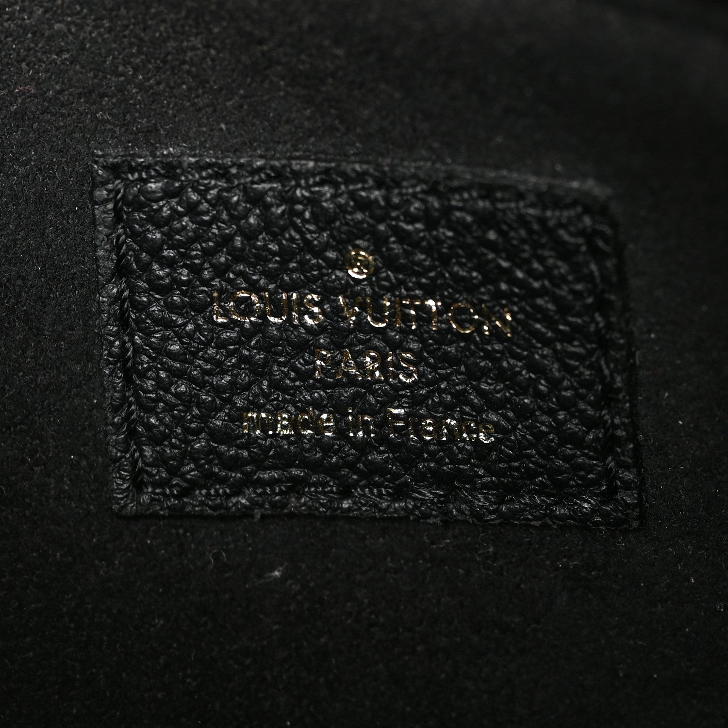 Louis Vuitton Empreinte Monogram Giant Multi Pochette Accessories Mini Pochette Black 6 of 9