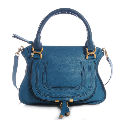 Chloe Calfskin Medium Marcie Hobo Laguna Blue 1 of 7