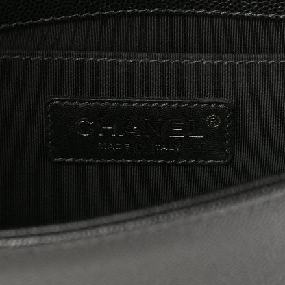 Chanel Caviar Quilted Small Boy Flap Black 6 of 13