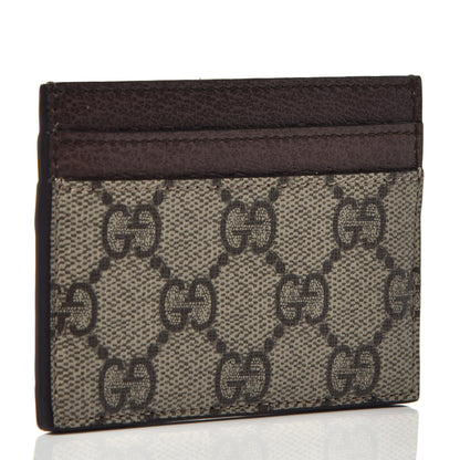 Gucci GG Supreme Monogram Ophidia Card Holder Brown 3 of 6