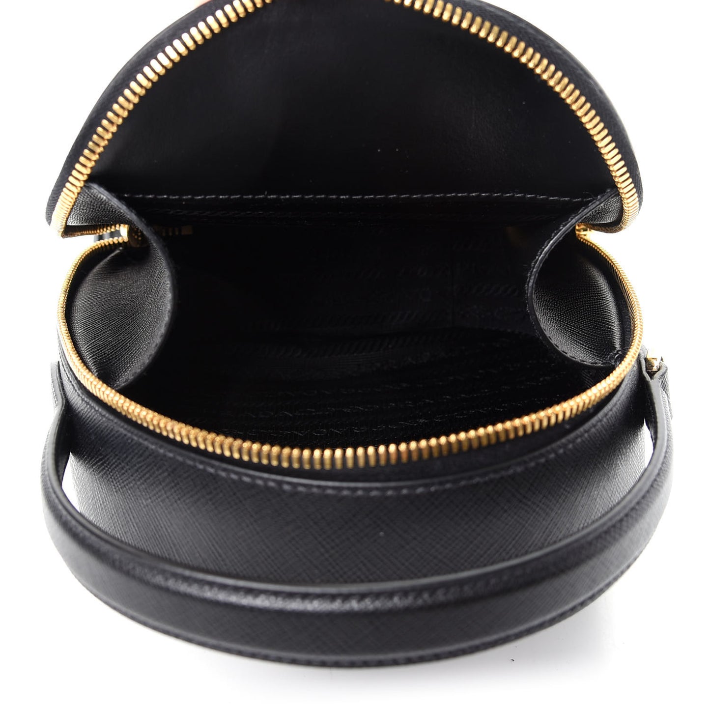 Saffiano Lux Mini Odette Backpack Black