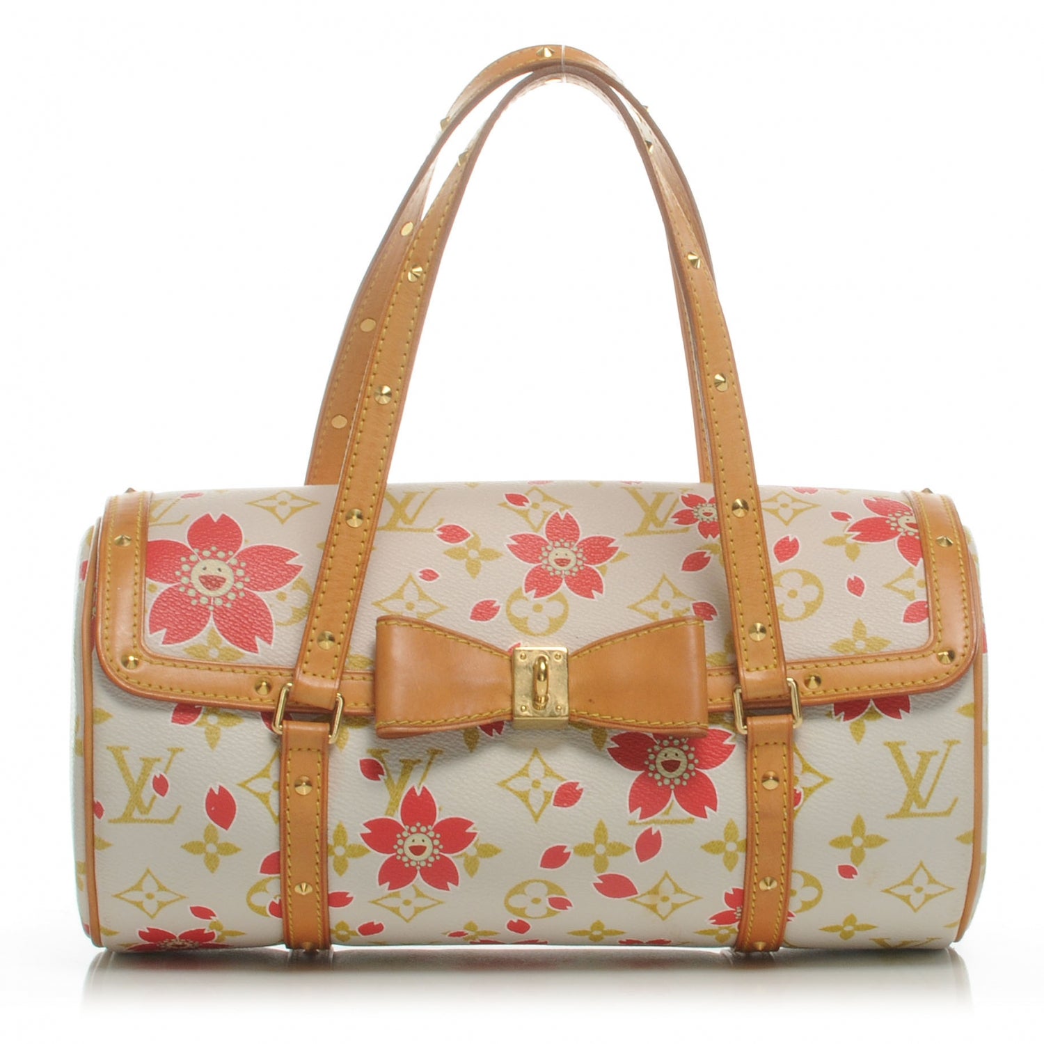 Louis Vuitton Monogram Cherry Blossom Papillon Red Creme 1 of 6