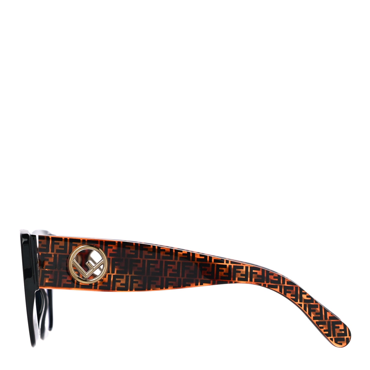 Fendi Acetate F is Fendi FF 51mm Sunglasses 0327/S Tortoise Camouflage 2 of 7
