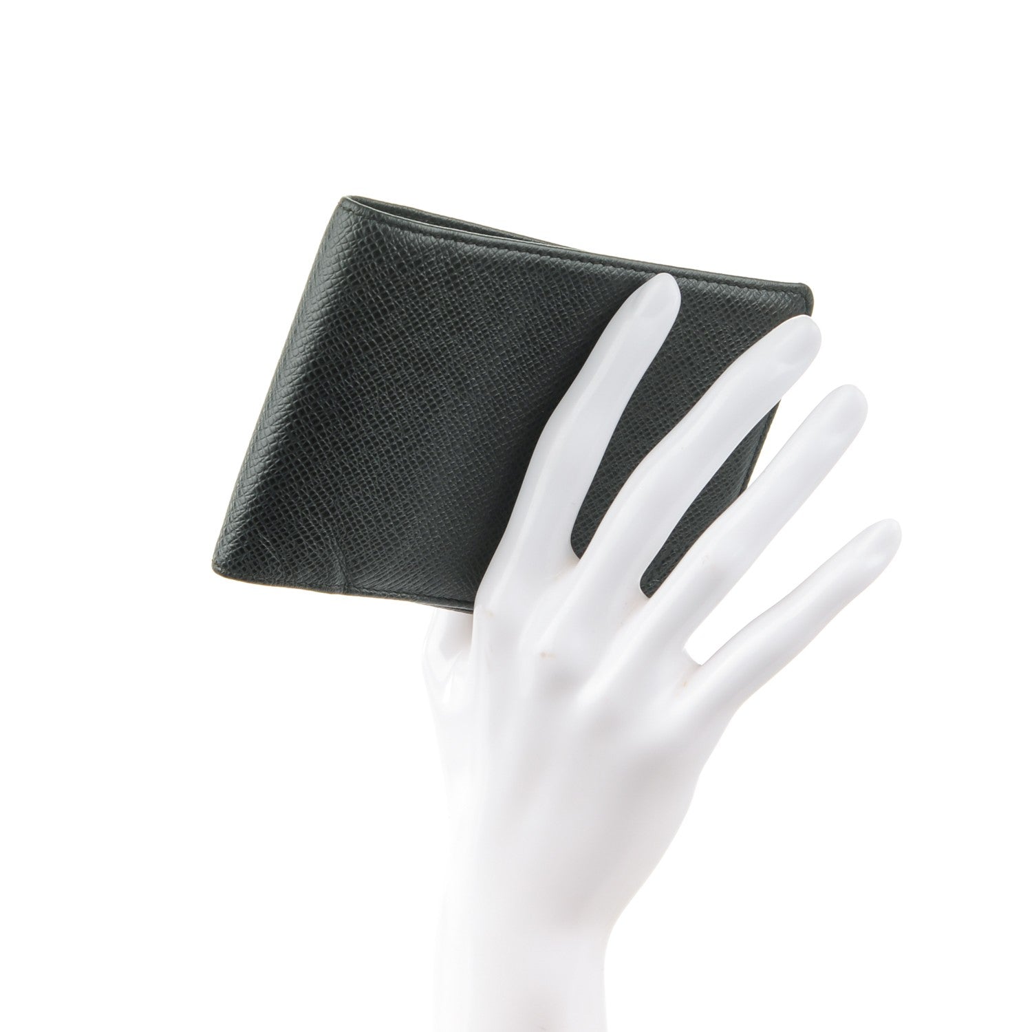 Louis Vuitton Taiga Mens Billfold Wallet 3 Flaps Ardoise 2 of 7
