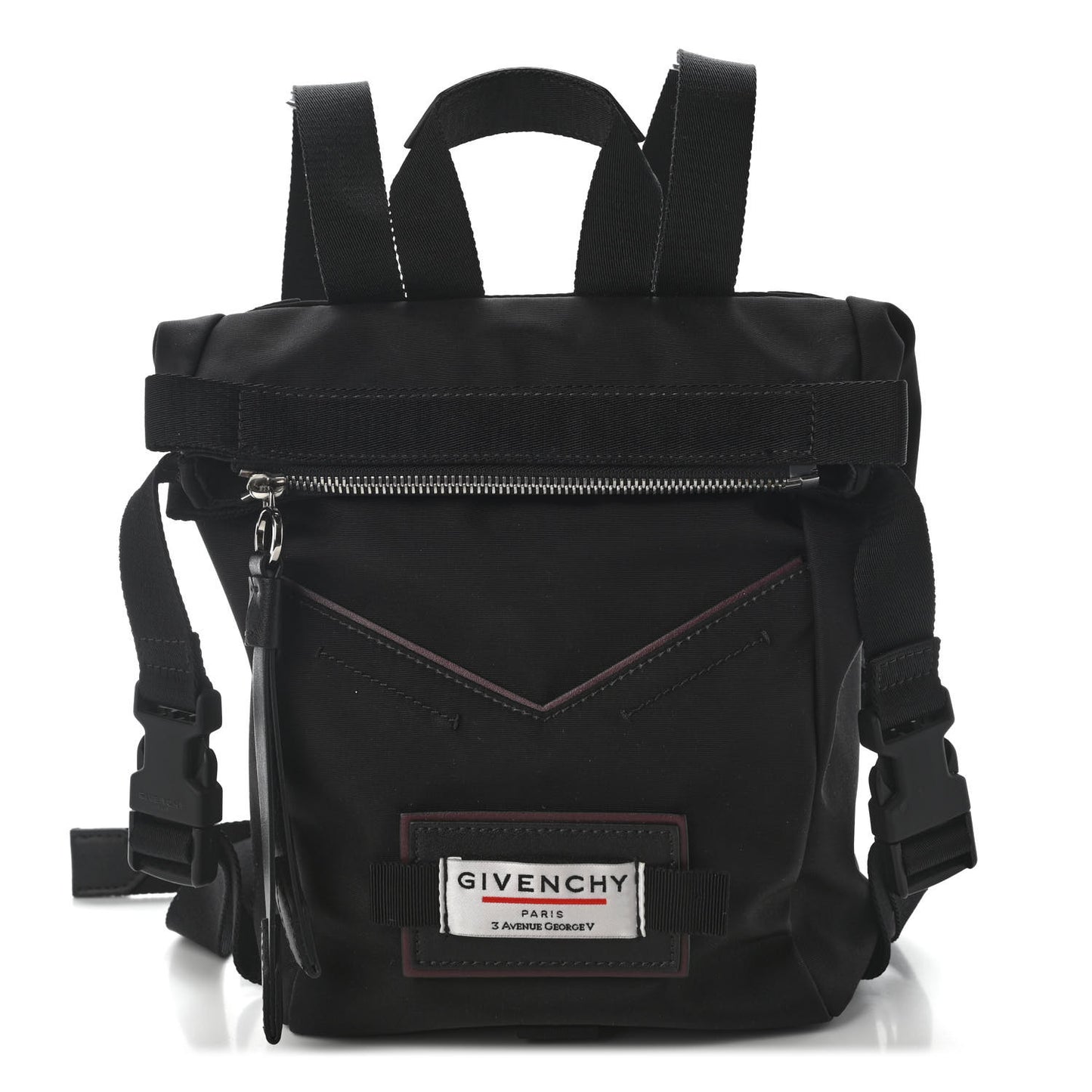 Nylon Mini Downtown Backpack Black