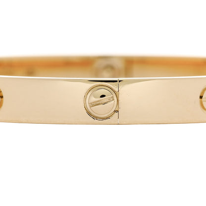 Cartier 18K Yellow Gold LOVE Bracelet 18 4 of 9