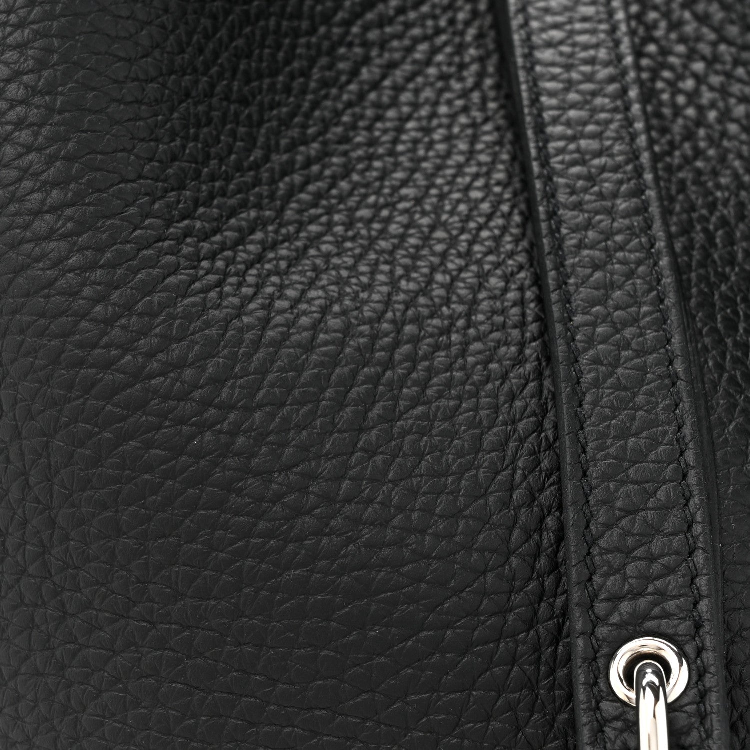 Hermes Taurillon Clemence Picotin Lock 22 MM Black 14 of 21