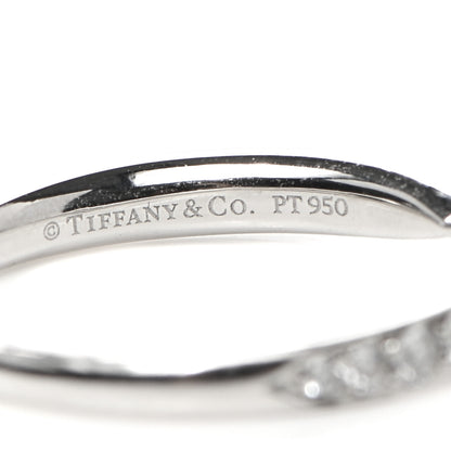 Tiffany Platinum Diamond Harmony Bead-Set Band Ring 49 4.75 4 of 4