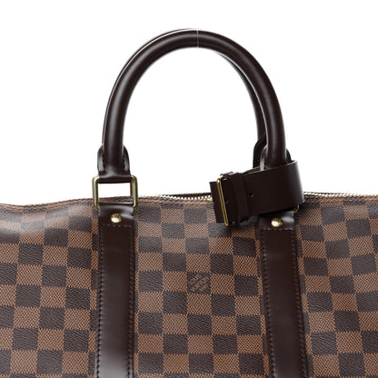 Louis Vuitton Damier Ebene Keepall Bandouliere 45 9 of 9