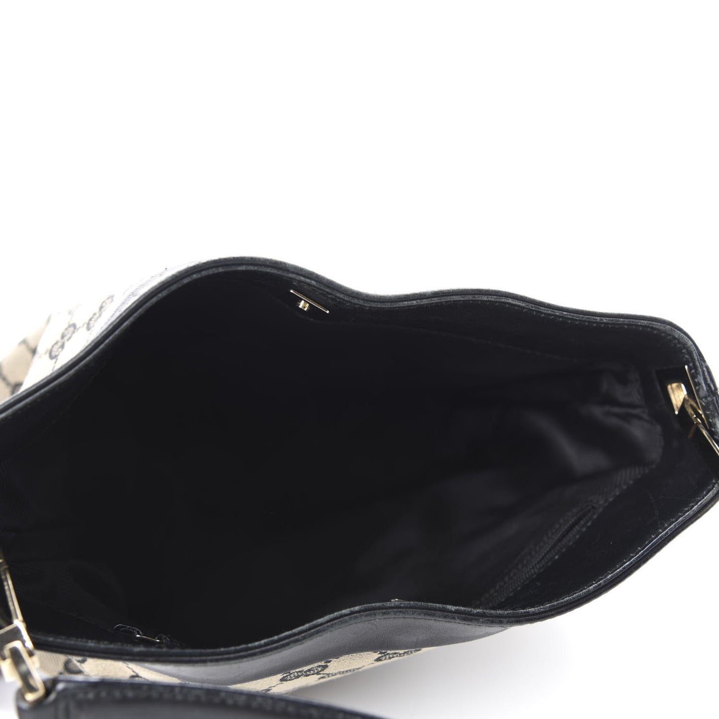 Monogram Shoulder Bag Black