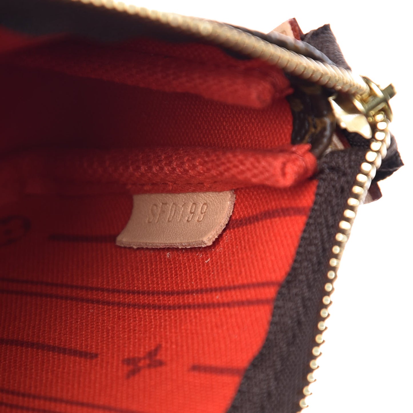 Monogram My LV Heritage Mini Pochette Accessories Red White