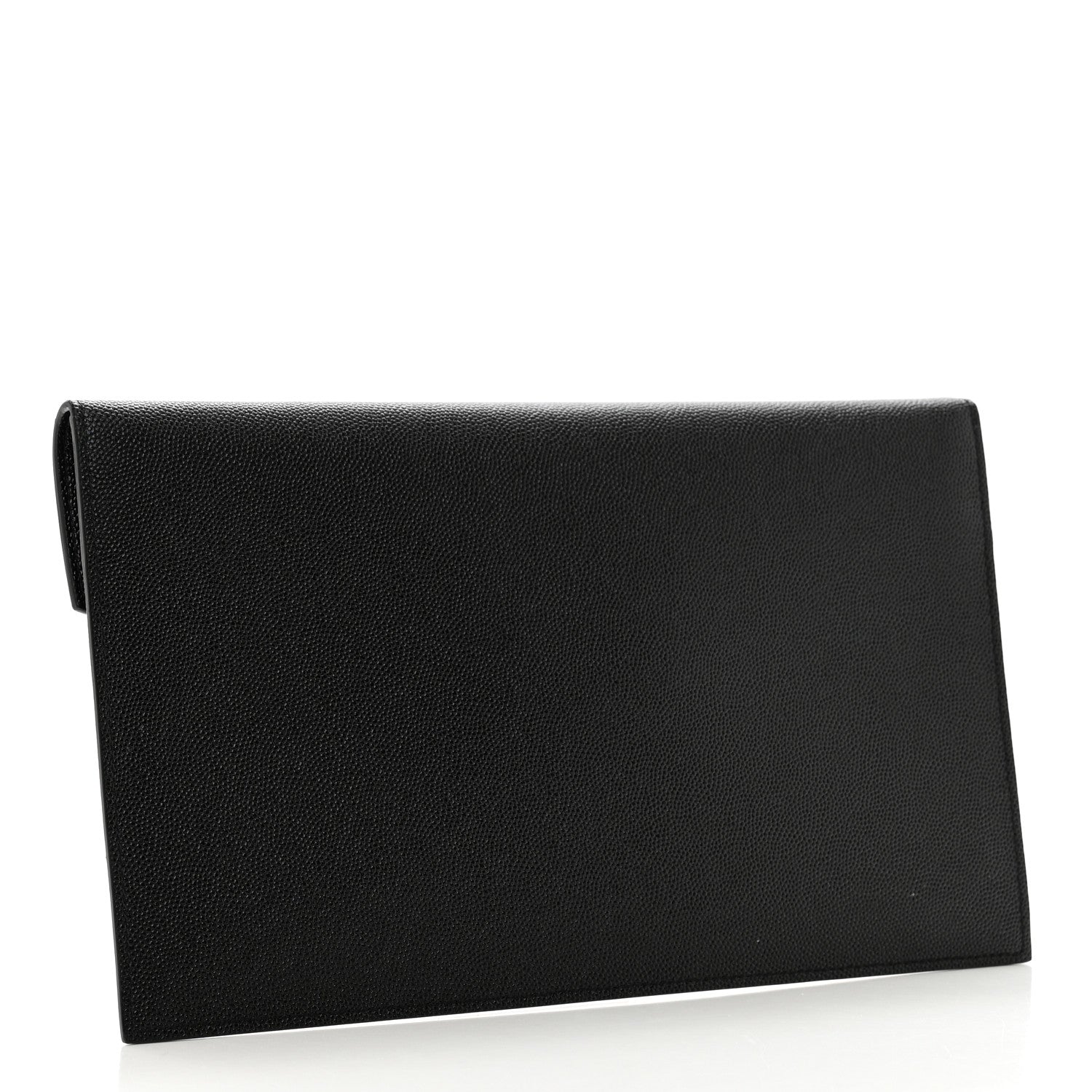 Saint Laurent Grain De Poudre Uptown Pouch Black 3 of 7