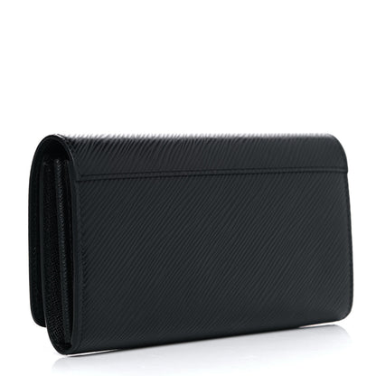 Louis Vuitton Epi Twist Wallet Black 3 of 7
