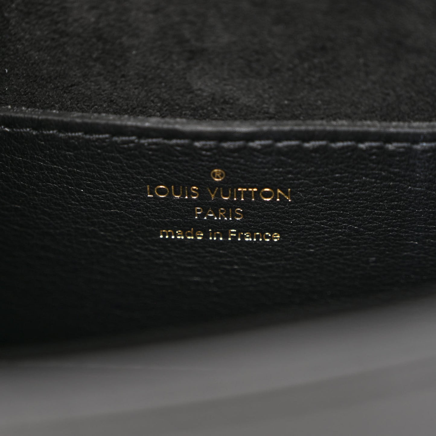 Calfskin Since 1854 Embroidered Twist MM Black