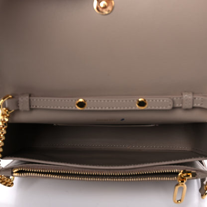 Burberry Calfskin Vintage Check Hayes Crossbody Beige 5 of 15