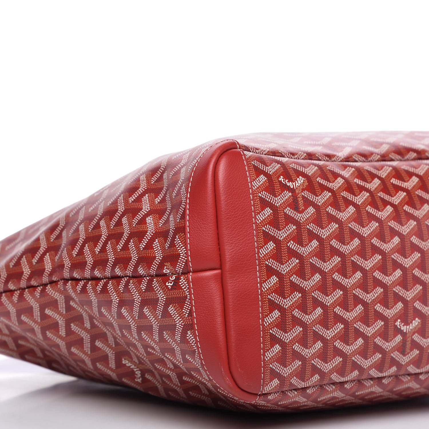 Goyard Goyardine Artois MM Red 6 of 10
