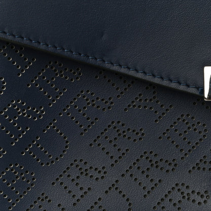 Burberry Calfskin Perforated Small Macken Crossbody Bag Regency Blue 13 of 16