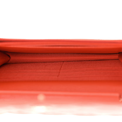 Chanel Caviar Quilted Wallet on Chain WOC Red 5 of 12